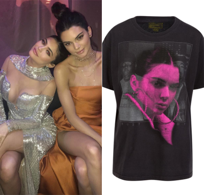 Mesmo se desculpando, Kendall e Kylie Jenner enfrentam críticas por usarem imagens de ícones da músicas em suas roupas