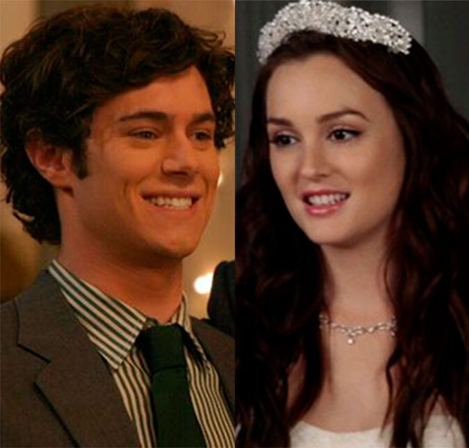 Leighton Meester e Adam Brody brincam sobre a união na vida real de Blair Waldorf e Seth Cohen!