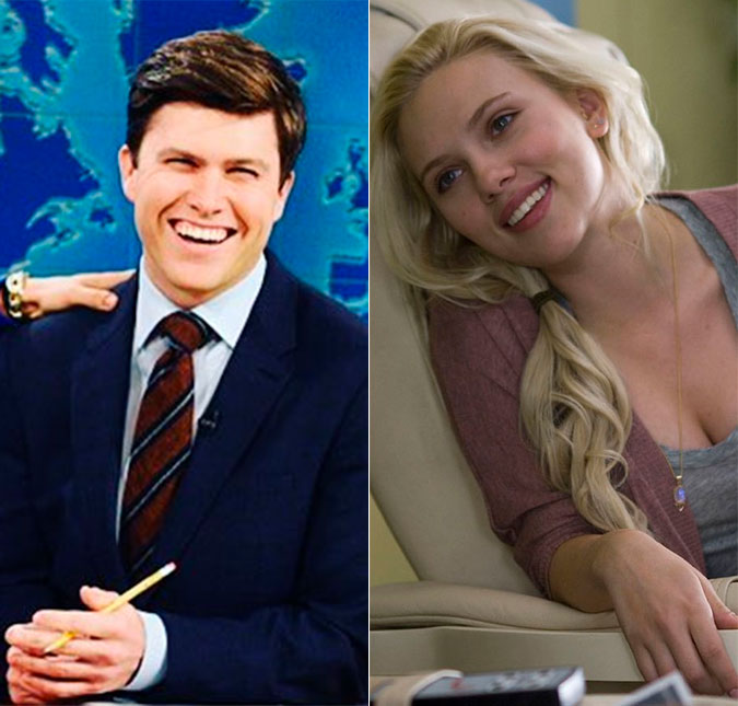 Scarlett Johansson teria voltado a sair com comediante Colin Jost, segundo <i>site</i>