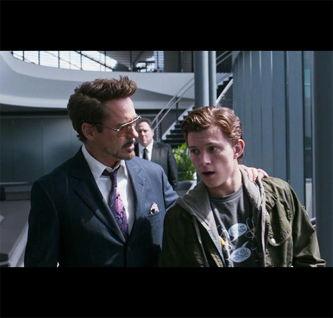 Tom Holland, o Homem-Aranha, já confundiu um dublê com Robert Downey Jr.!