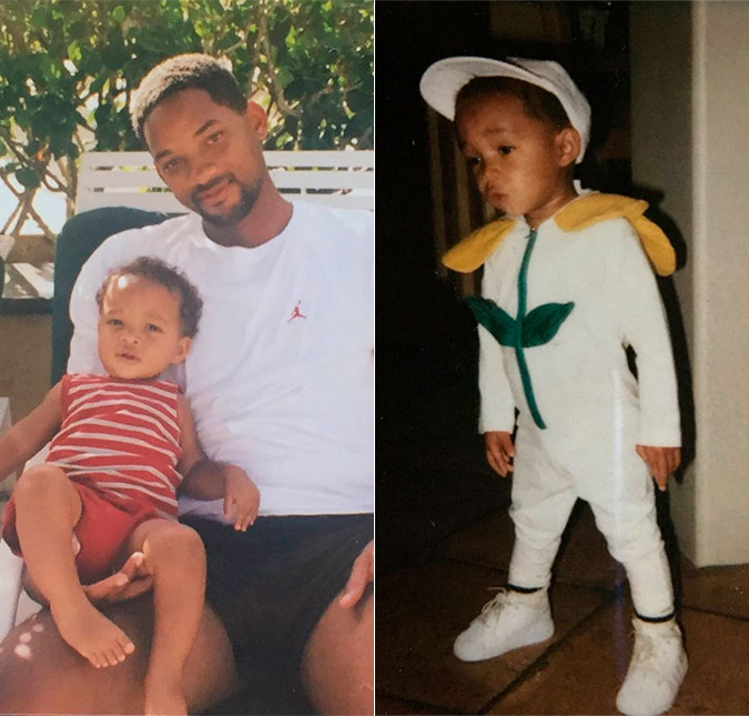 Will Smith e Jada Pinkett Smith desejam parabéns ao filho, Jaden Smith, com fotos de infância, vem ver!