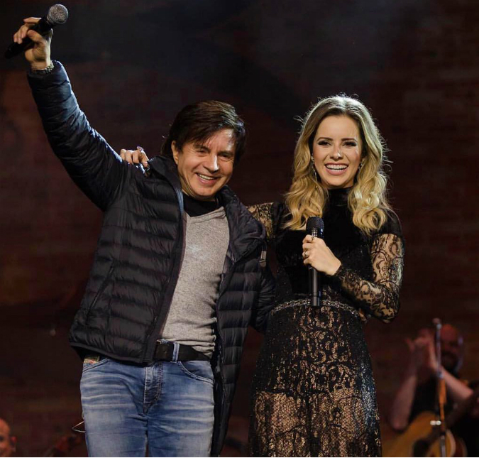 Em <i>show</i> de Sandy, Xororó sobe ao palco para cantar <i>Evidências</i> e <i>A Lenda</i>, assista!