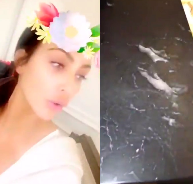 Kim Kardashian faz novo vídeo para mostrar que não estava usando drogas, entenda!