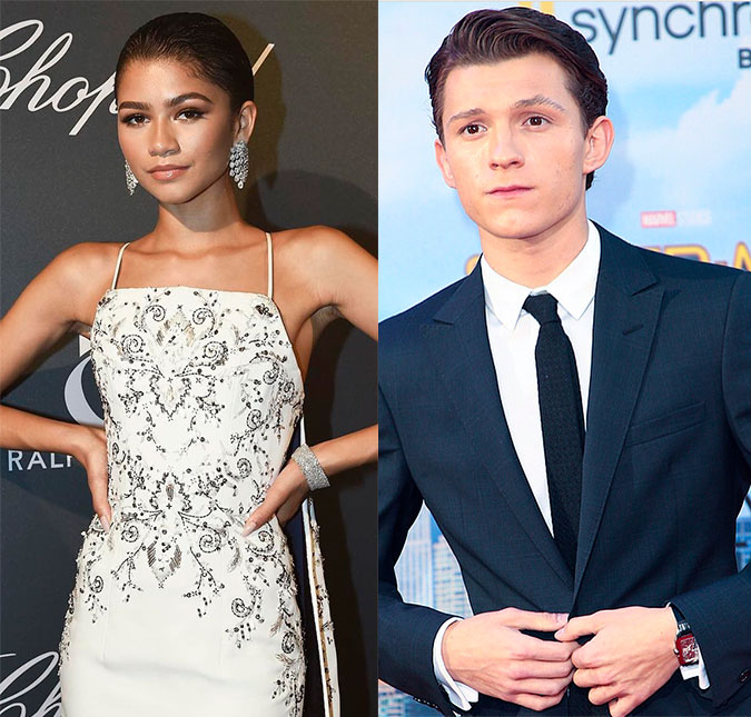 Tom Holland e Zendaya, atores de <i>Homem-Aranha: De Volta Ao Lar</i>, riem de rumores de namoro