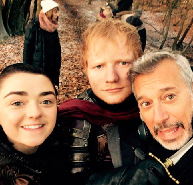 Ed Sheeran deleta sua conta no <I>Twitter</I> após comentários sobre sua participação em <I>Game Of Thrones</I>