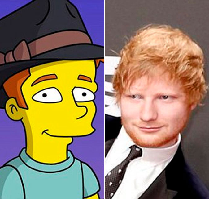 Ed Sheeran viverá um <i>affair</i> com Lisa em <i>Simpsons</i>, entenda essa história!