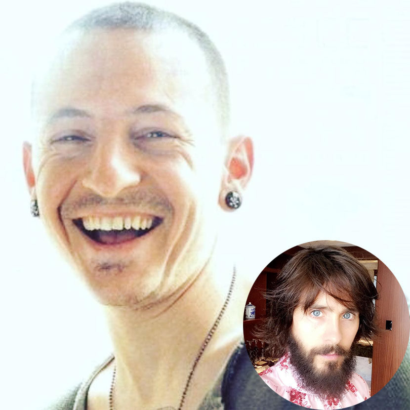 Jared Leto presta tributo a Chester Bennington, do <i>Linkin Park</i>. Veja outros famosos que fizeram o mesmo!