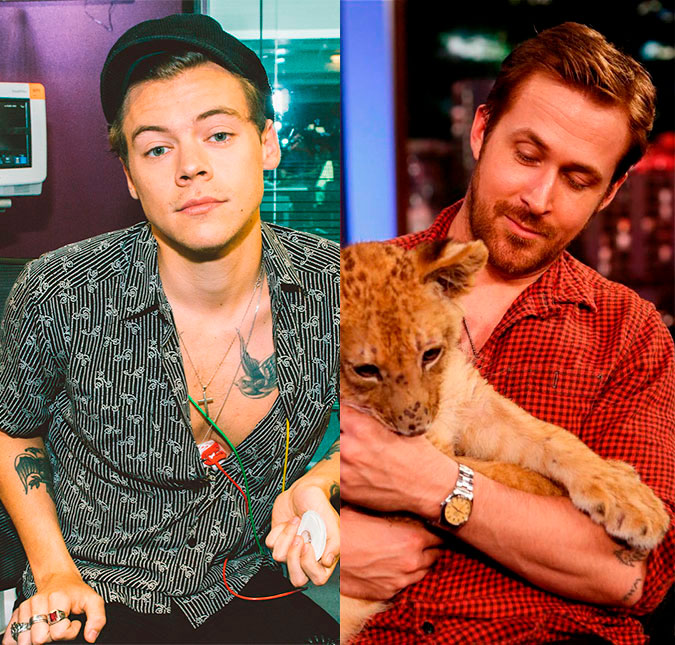 Ryan Gosling brinca sobre ter disparado o coração de Harry Styles: - <i>Talvez ele tenha alguma doença cardíaca</i>, confira!