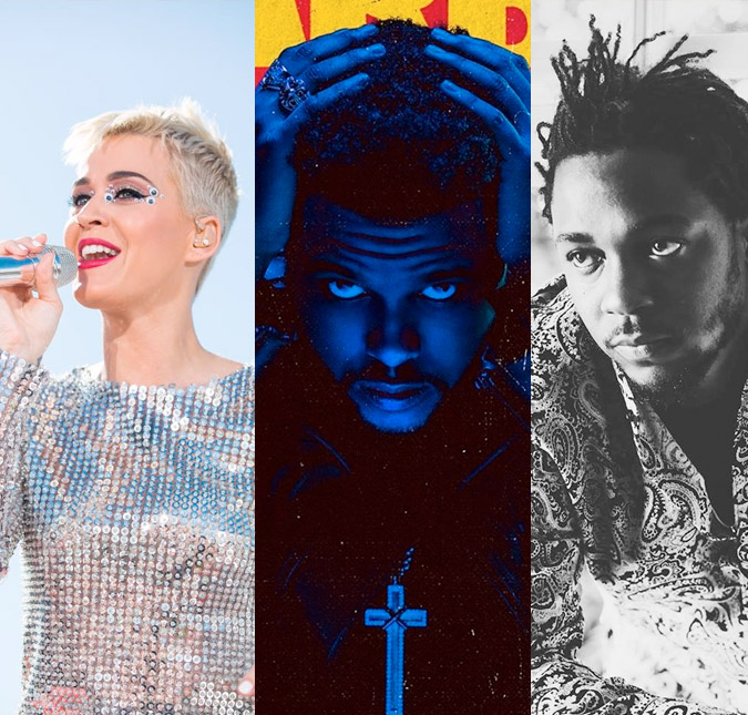 Katy Perry, The Weeknd e Kendrick Lamar lideram indicações ao <i>VMA 2017</i>. Confira a lista completa!