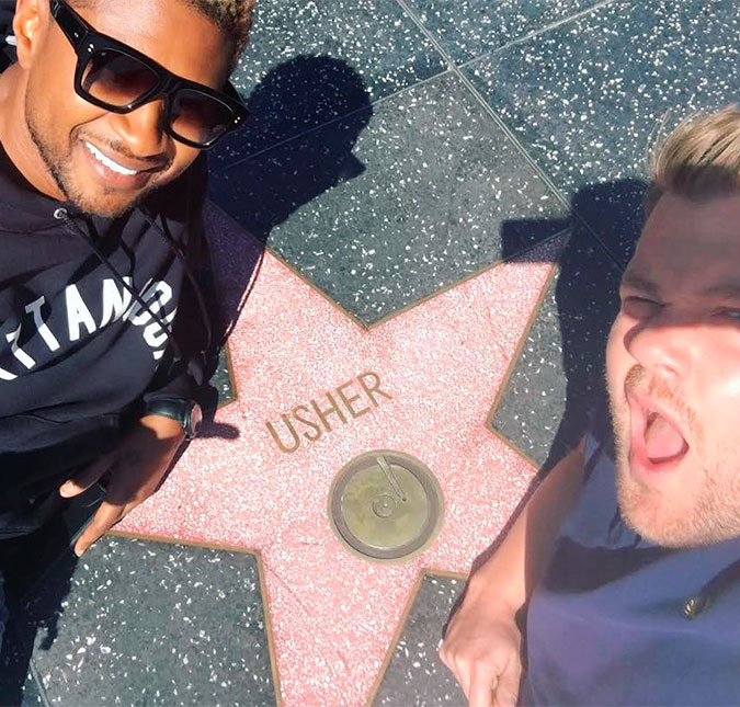 Usher revive ano de 2004 cantando seu sucesso, o clássico <i>Yeah</i>, no o <i>Carpool Karaoke</i>, confira!