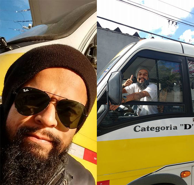 Pierre Bittencourt, o Mosca de <i>Chiquititas</i>, é agora motorista de ônibus!
