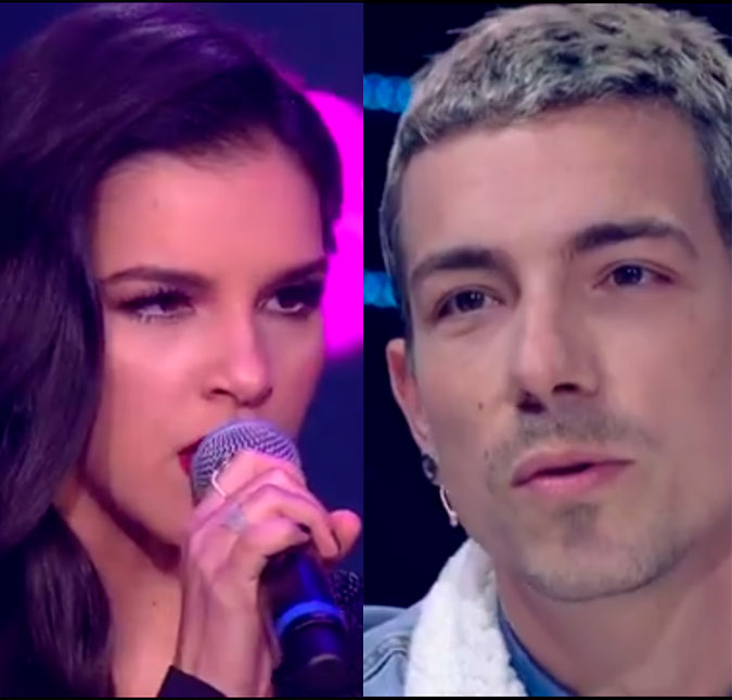 Mariana Rios é avaliada pelo ex, Di Ferrero, no <i>Popstar</i> e internautas garantem que houve climão!