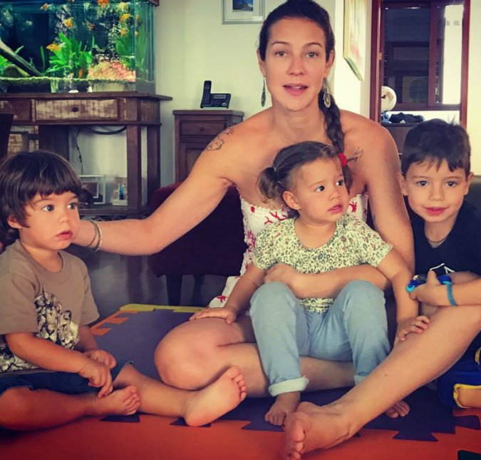 Luana Piovani abre o jogo sobre maternidade: <i>- Quando vieram dois filhos, eu me desesperei</i>