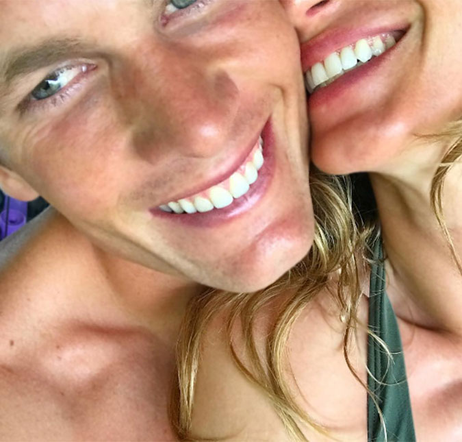 No aniversário de Tom Brady, Gisele Bündchen se declara: <i>Amo a doçura da sua essência</i>