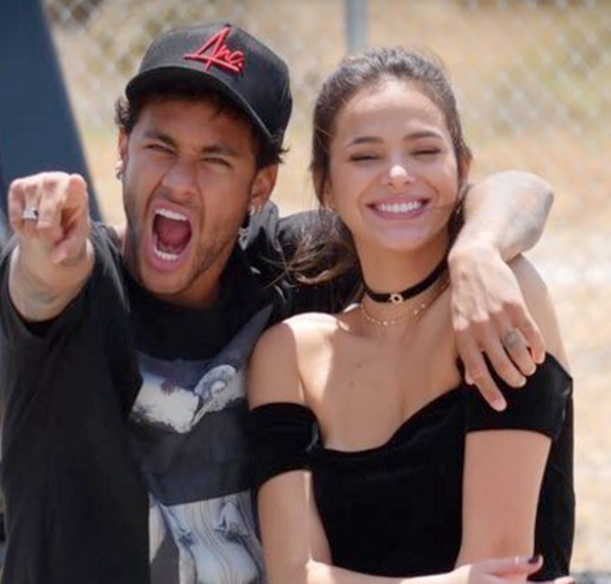 Neymar deseja feliz aniversário para Bruna Marquezine: <I>Você merece o mundo</I>