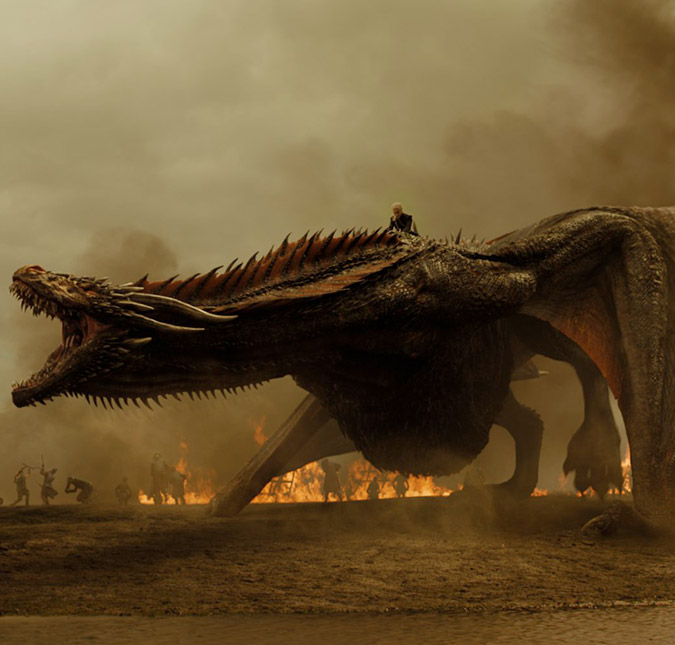 Em <I>Game Of Thrones</I>, Daenerys finalmente solta seus dragões