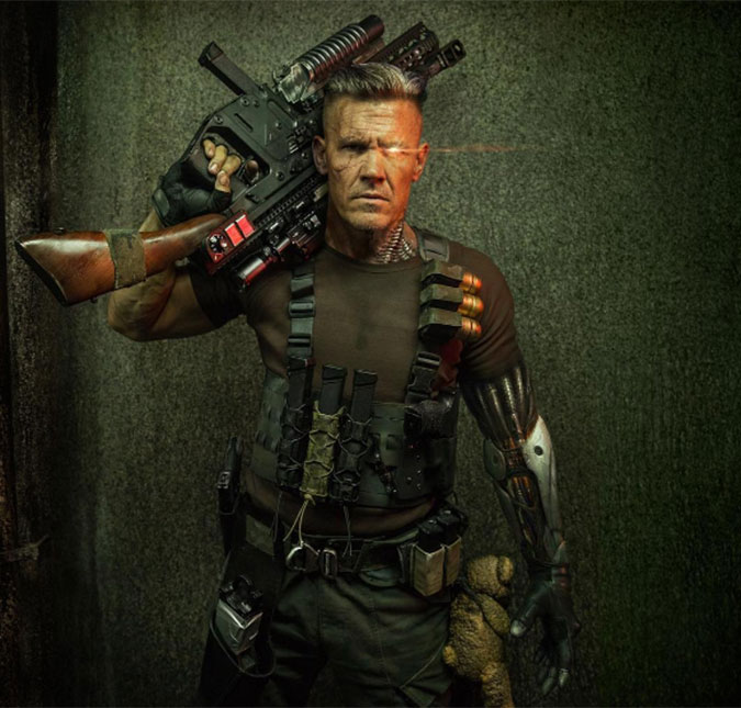 Ryan Reynolds mostra Josh Brolin caracterizado como Cable para <i>Deadpool 2</i>!