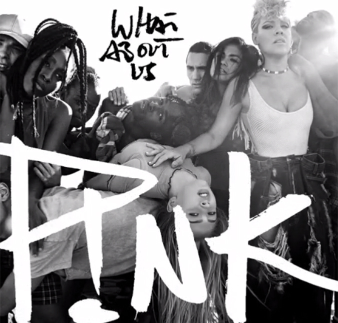 Pink divulga capa de <i>What About Us</i>, seu novo <i>single</i>, confira!