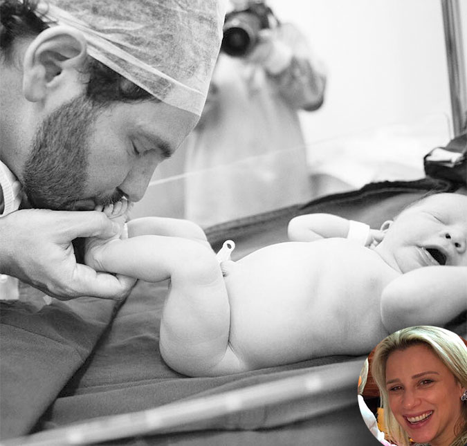 Lethicia Bronstein anuncia nascimento da filha com linda foto: <i>Os grandes amores da minha vida!</i>