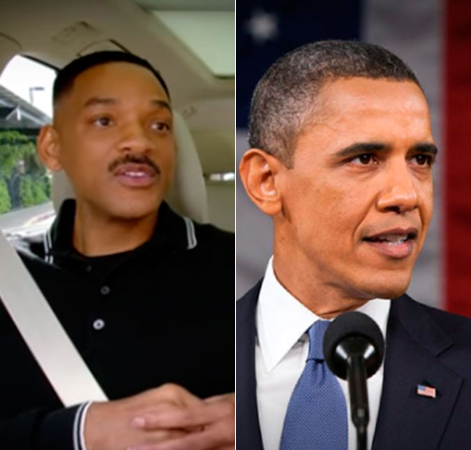 Obama quer ser interpretado por Will Smith porque ele tem as orelhas certas, entenda!