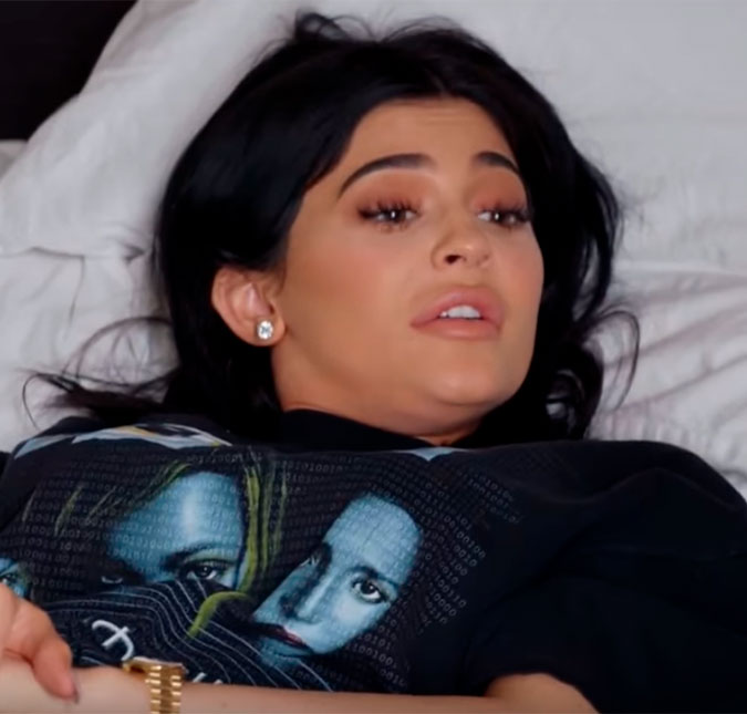 Kylie Jenner também se recusa a levantar da cama após ter o coração partido