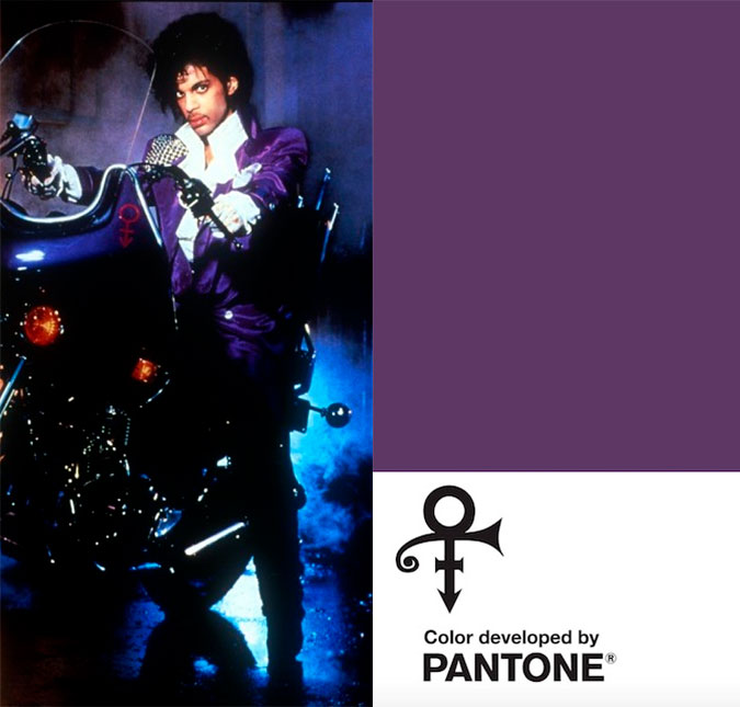 Prince é homenageado pela <i>Pantone</i> com cor púrpura personalizada!