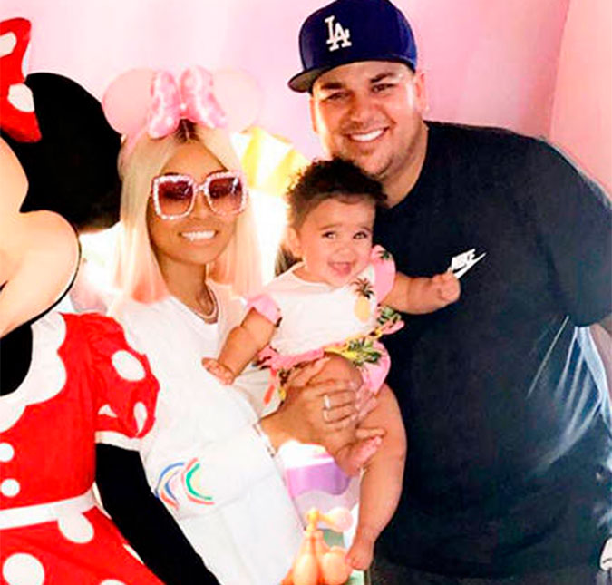 Blac Chyna e Rob Kardashian não estão disputando a custódia da filha!