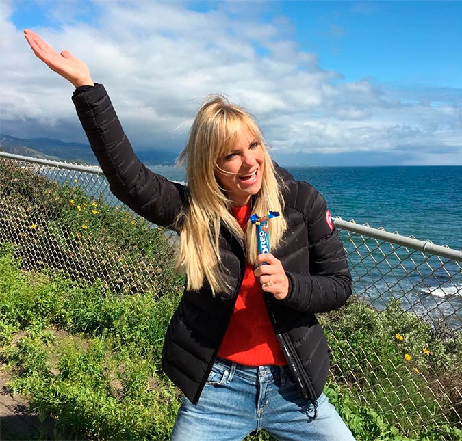 Anna Faris vai trabalhar com um sorriso no rosto, independente da separação!