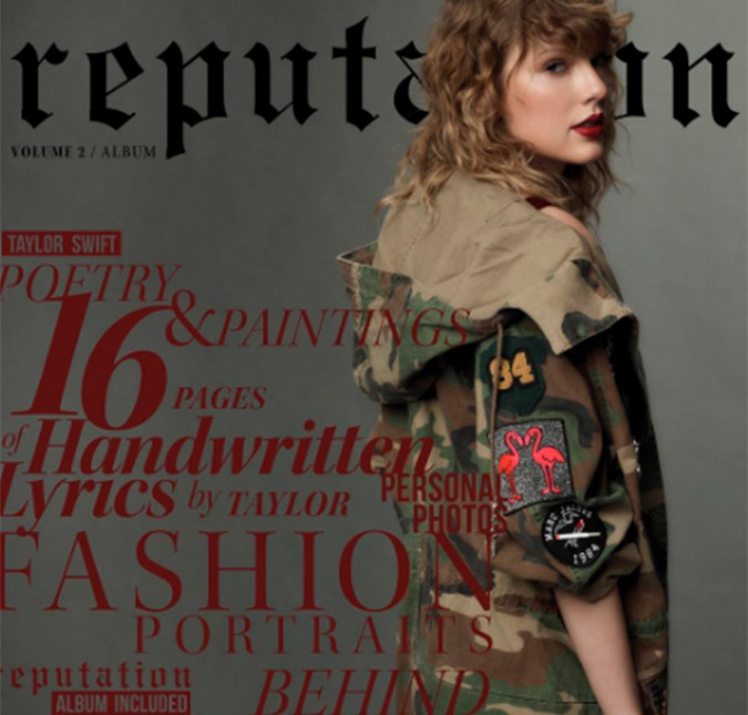 Taylor Swift está vendendo acessórios de cobra em seu <I>site</I> oficial