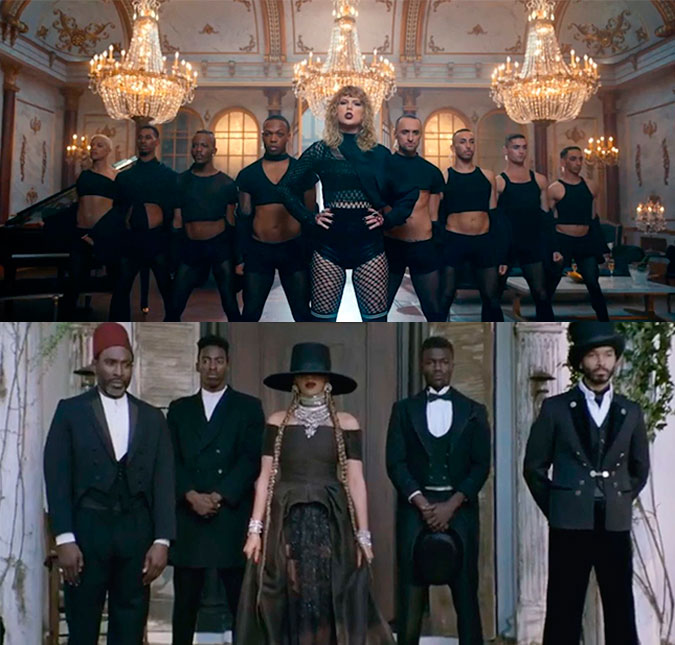 Fãs acusam Taylor Swift de copiar Beyoncé no <i>teaser</i> de seu novo clipe