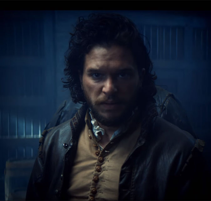 Kit Harington promete matar o rei da Inglaterra em <i>teaser</i> de <i>Gunpowder</i>, assista!