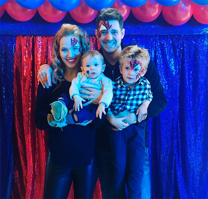 Filho de Michael Bublé celebra quatro aninhos em festa temático do Homem-Aranha, confira!