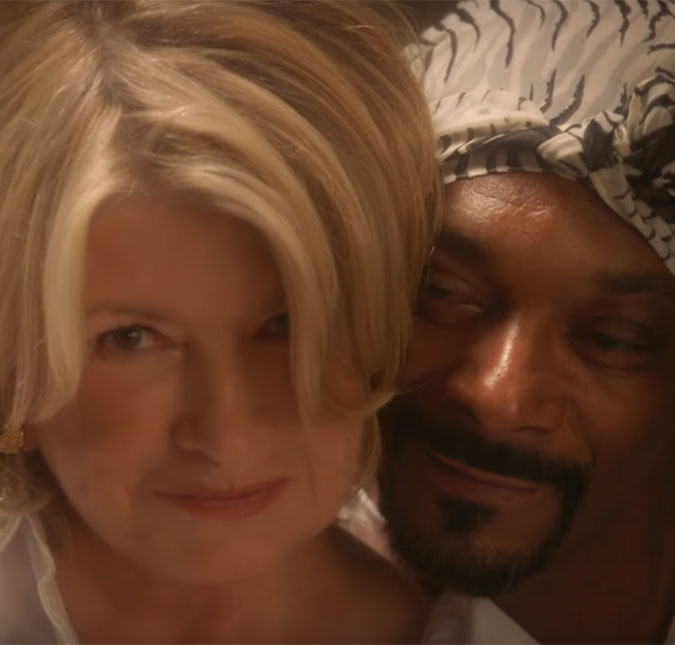 Martha Stewart e Snoop Dogg recriam famosa cena de <i>Ghost</i>, assista ao vídeo!