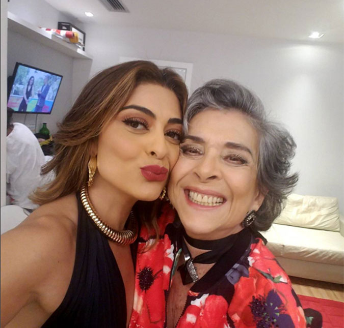 Betty Faria paparica Juliana Paes: <i>Amigas desde Pé na Jaca</i>