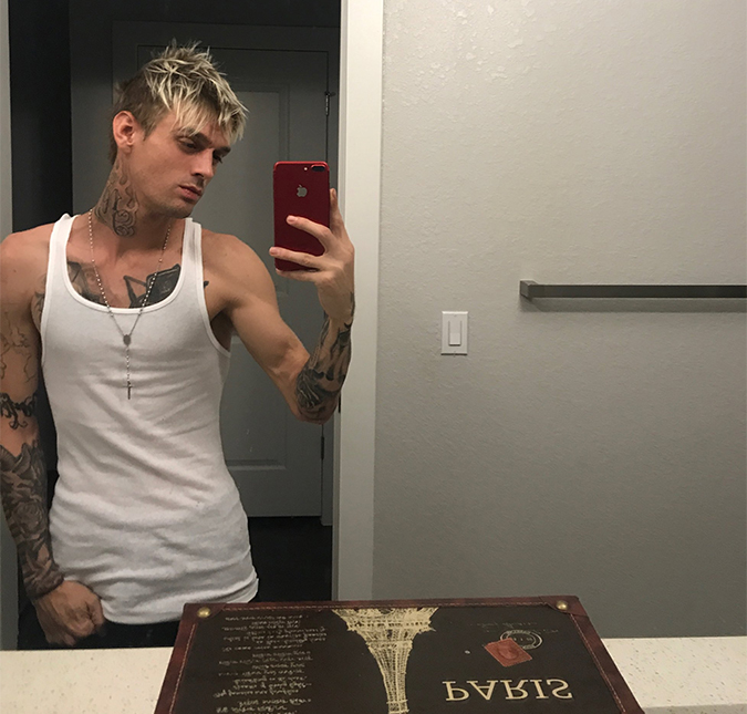 Polícia é chamada três vezes em um período de 24 horas na casa de Aaron Carter