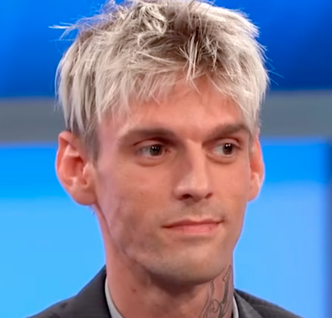 Resultado de exame toxicológico de Aaron Carter é revelado em programa de televisão