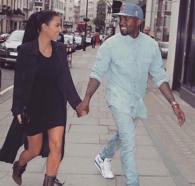 Kim Kardashian e Kanye West estão programando festa no hospital, durante nascimento do terceiro filho