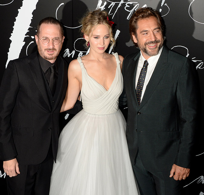 Javier Bardem diz o motivo de achar Jennifer Lawrence e Darren Aronofsky um bom casal!
