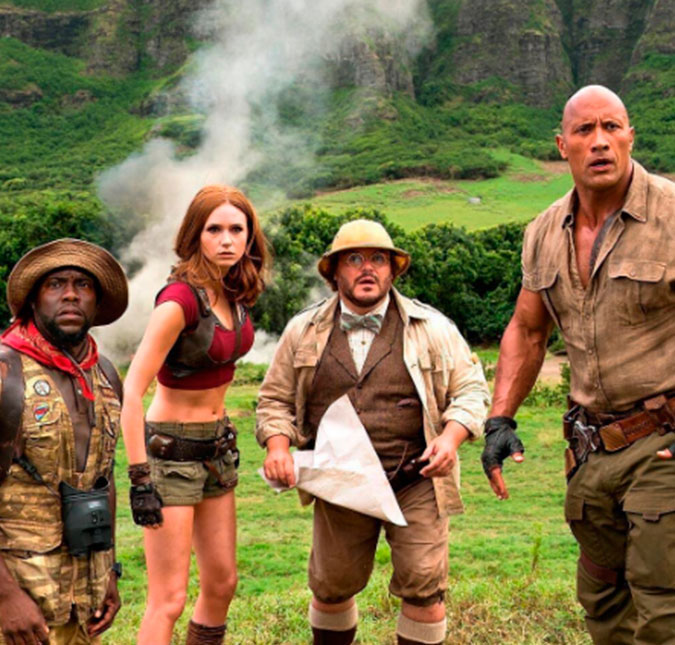 Novo <i>trailer</i> de <i>Jumanji: Bem-Vindo à Selva</i> é divulgado, assista!