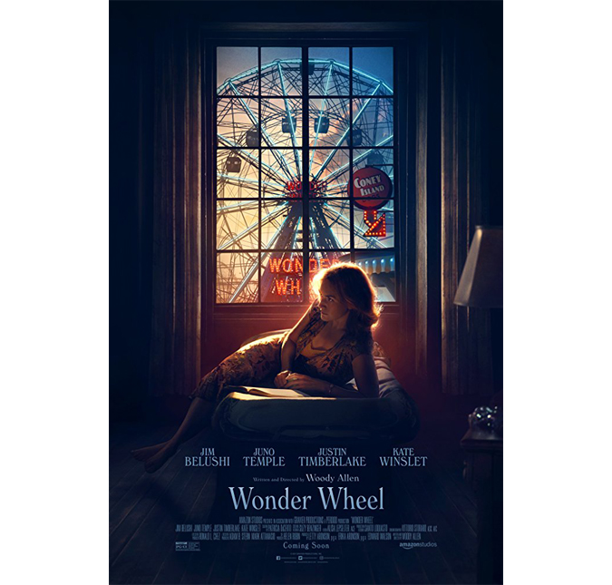 É divulgado cartaz de novo filme de Woody Allen, protagonizado por Kate Winslet!