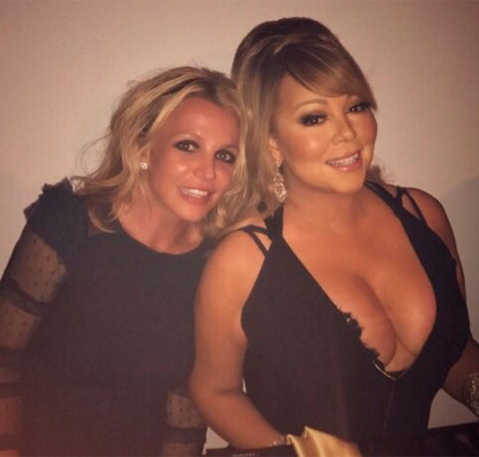 Britney Spears e Mariah Carey se encontram em jantar e fãs enlouquecem!