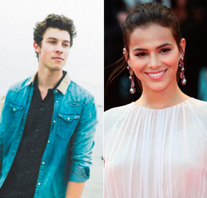 Fã registra suposta conversa entre Bruna Marquezine e Shawn Mendes no <i>Rock In Rio</i>