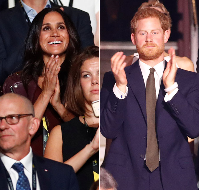 Príncipe Harry e Meghan Markle fazem primeira aparição pública como casal, saiba mais!
