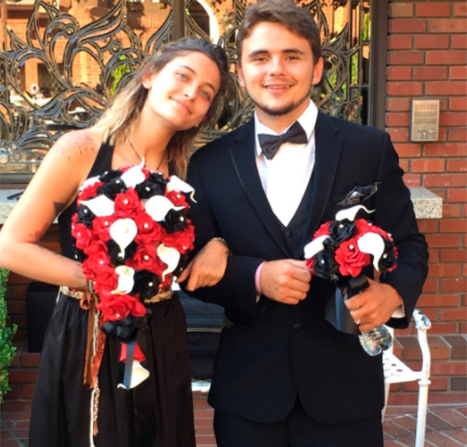 Paris Jackson e Prince Jackson vão ao casamento do primo, confira!