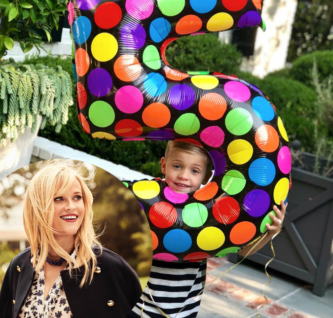 No aniversário do filho, Reese Witherspoon faz <i>post</i> fofo no <i>Instagram</i>, confira!