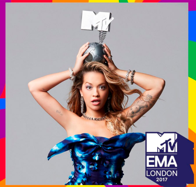 Rita Ora é anunciada como apresentadora do próximo <I>MTV EMA Awards</I>!