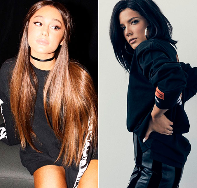 Halsey acalma ânimos após afirmarem que ela roubou o <i>look</i> de Ariana Grande, entenda!