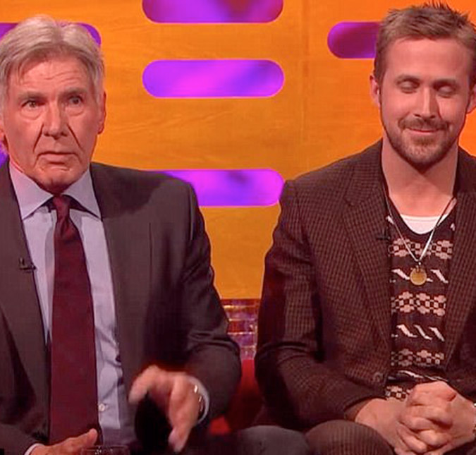 Harrison Ford esquece o nome de Ryan Gosling três vezes em entrevista, assista!