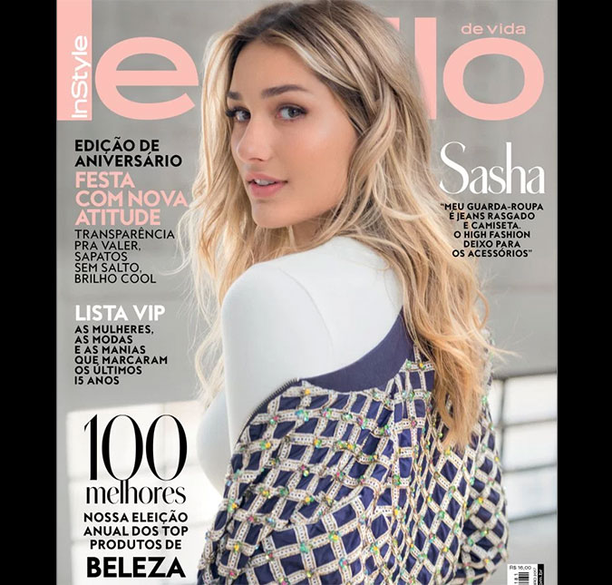 Sasha Meneghel estampa capa da <i>Estilo</i>