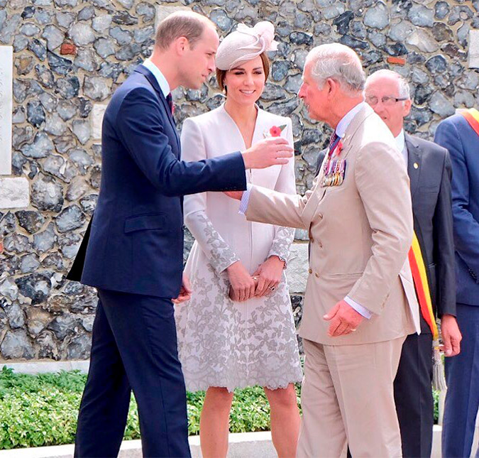 Príncipe Charles e Príncipe William disputando um trono? Isso pode ser mais real do que parece!